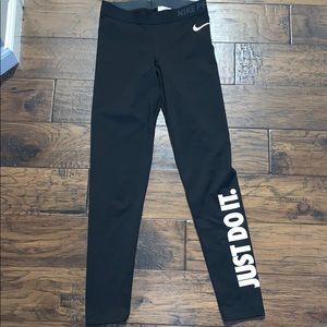 nike pro running leggings